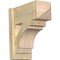 Ekena Millwork Merced Rough Sawn Arts and Crafts Outlooker, Douglas Fir, 8"W x 18"D x 18"H OUT08X18X18MRC03RDF - alternate 1